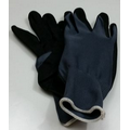 Nitrile Dip Work Glove, Blue Shell with Black Nitrile